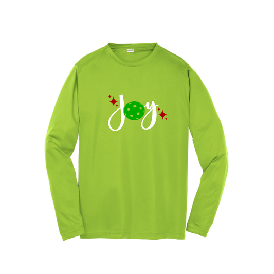 Joy | Youth Long Sleeve Pickleball Shirts | 100% Polyester