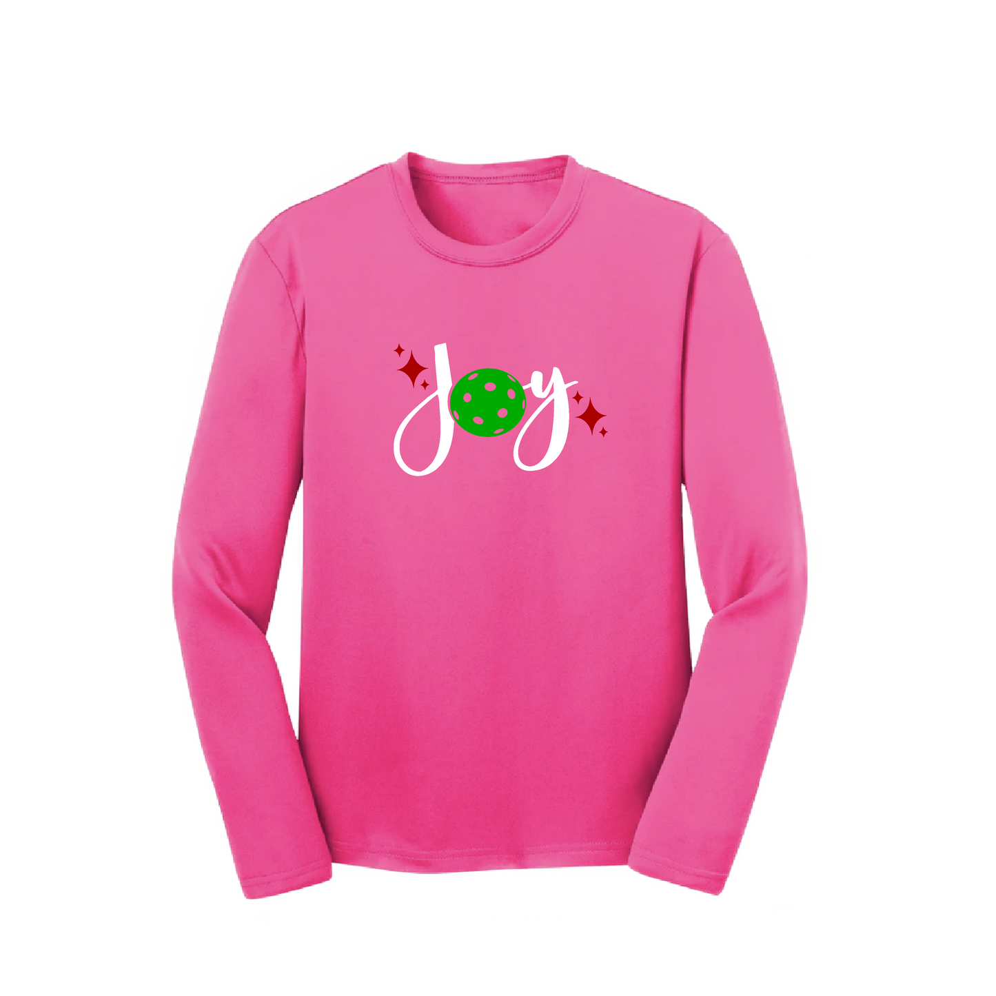 Joy | Youth Long Sleeve Pickleball Shirts | 100% Polyester