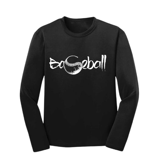 Pitch Perfect | Youth Long Sleeve Baseball Performance T-Shirts | 100% Polyester
