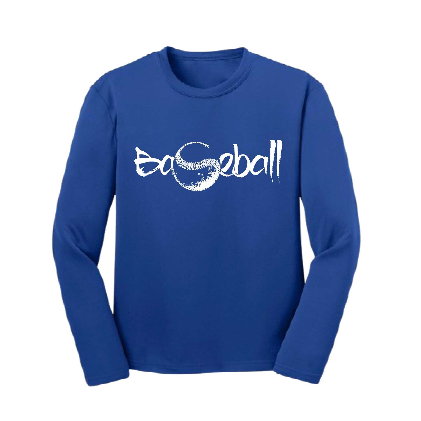Pitch Perfect | Youth Long Sleeve Baseball Performance T-Shirts | 100% Polyester