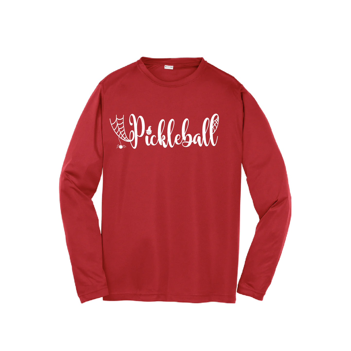 Spider Pickleball | Youth Long Sleeve Pickleball Shirts | 100% Polyester