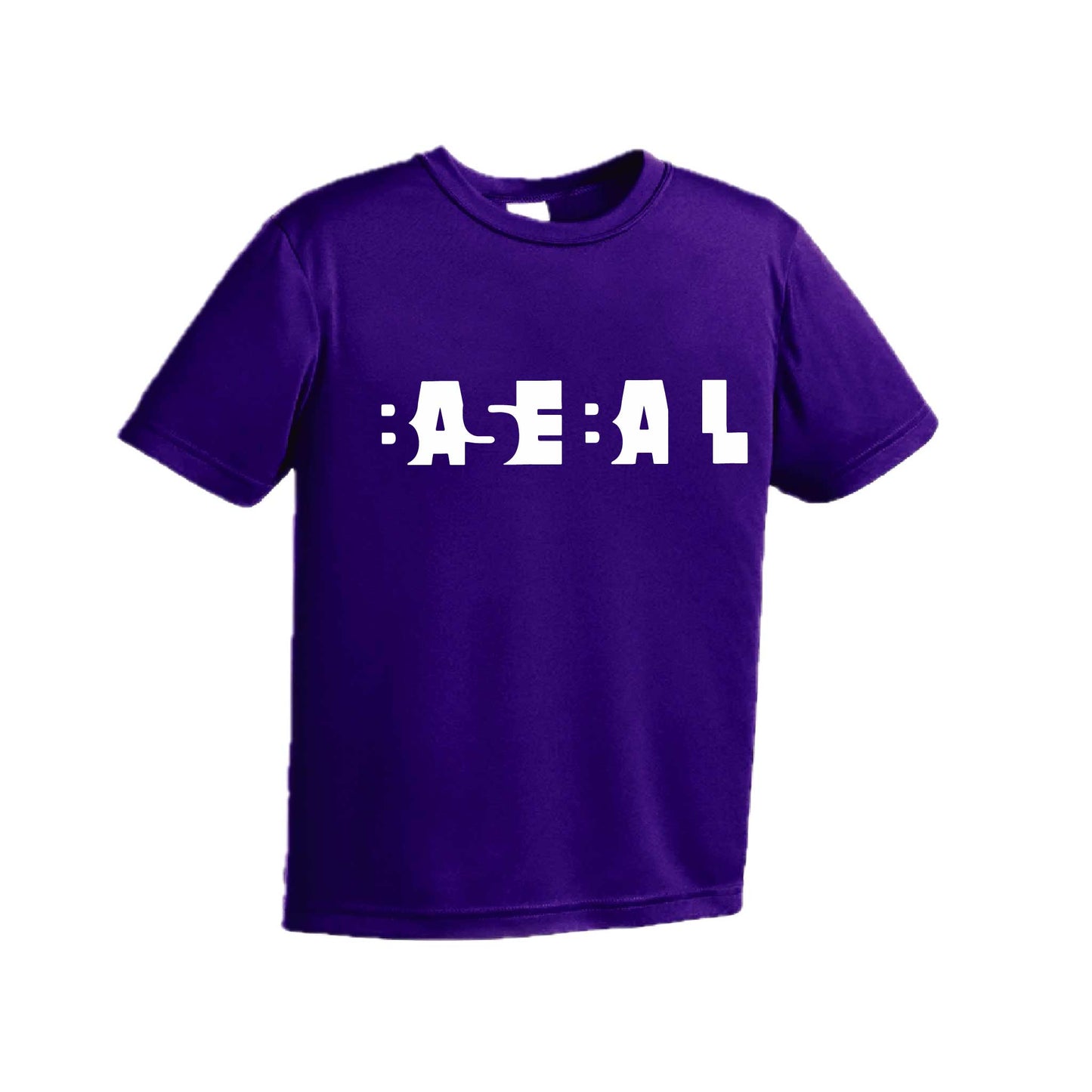 Change Up | Youth Short Sleeve Baseball Performance T-Shirts | 100% Polyester