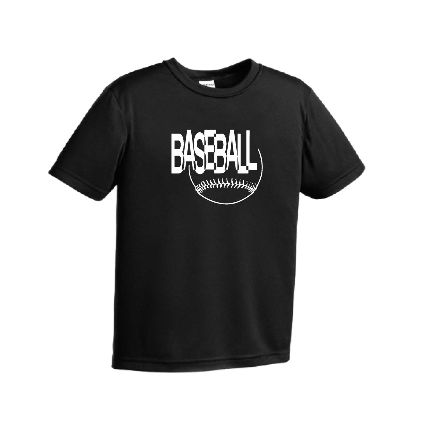 Clean Up | Youth Short Sleeve Baseball Performance T-Shirts | 100% Polyester