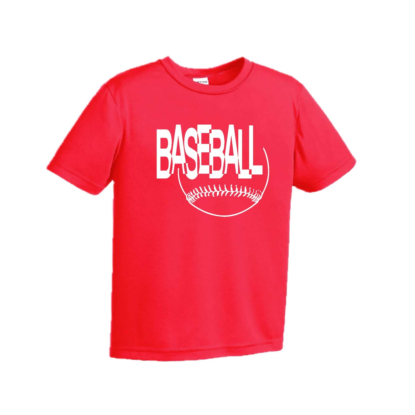 Clean Up | Youth Short Sleeve Baseball Performance T-Shirts | 100% Polyester