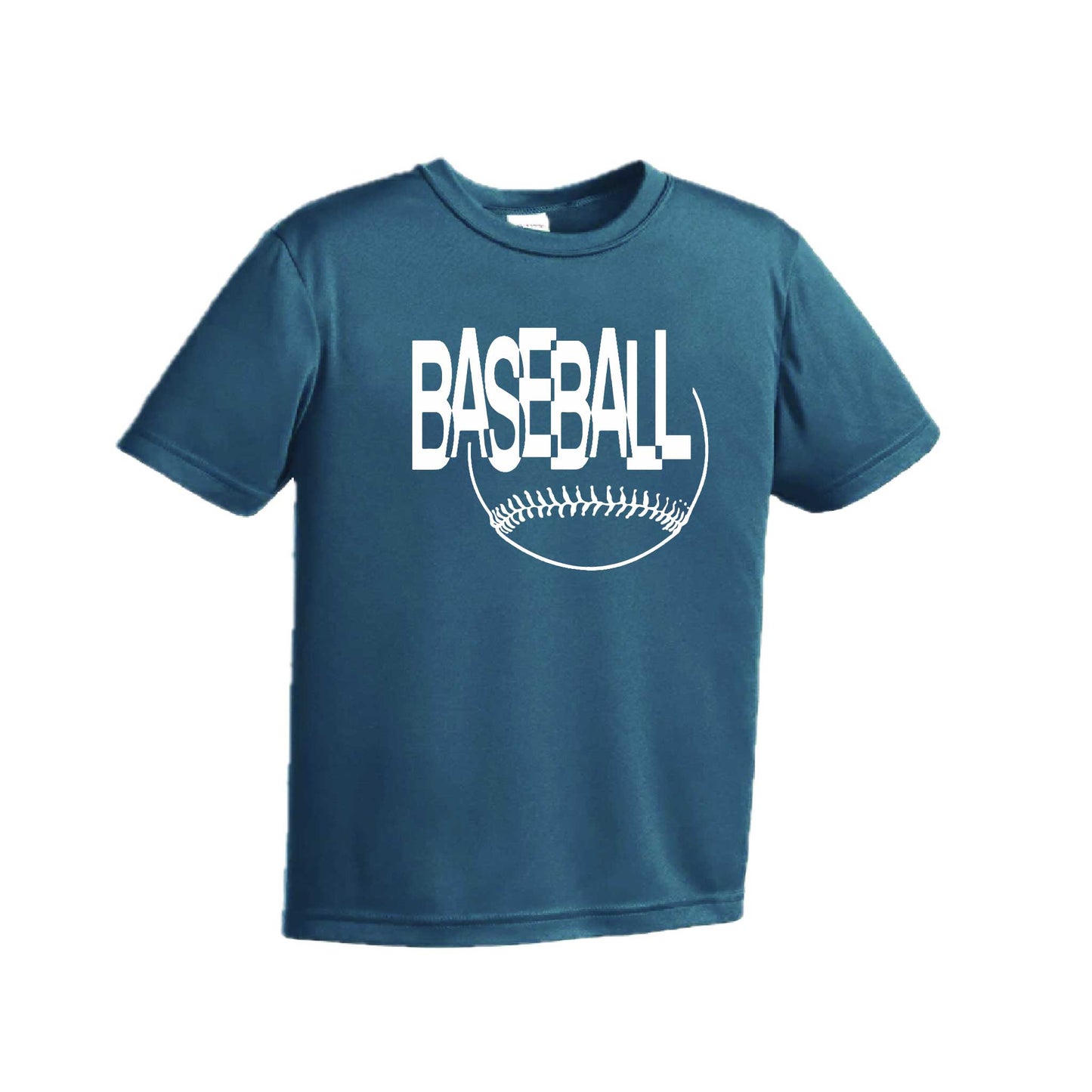 Clean Up | Youth Short Sleeve Baseball Performance T-Shirts | 100% Polyester