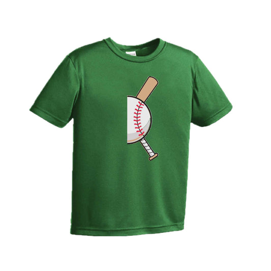 Curveball | Youth Short Sleeve Baseball Performance T-Shirts | 100% Polyester