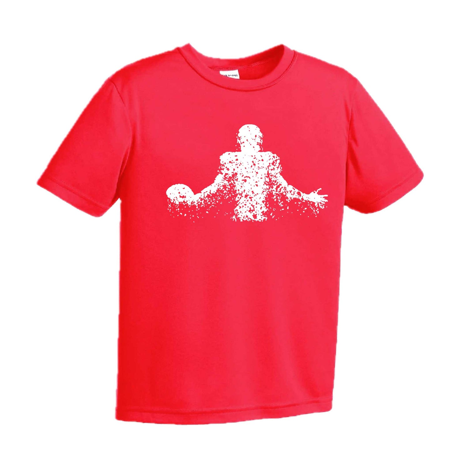 Coming Alive Football | Youth Short Sleeve Football T-Shirts | 100% Polyester
