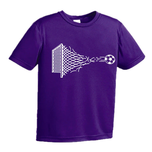 Soccer Net | Youth Short Sleeve Soccer T-Shirts | 100% Polyester