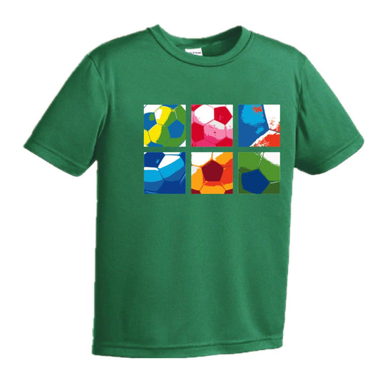 Soccer Panels | Youth Short Sleeve Soccer T-Shirts | 100% Polyester