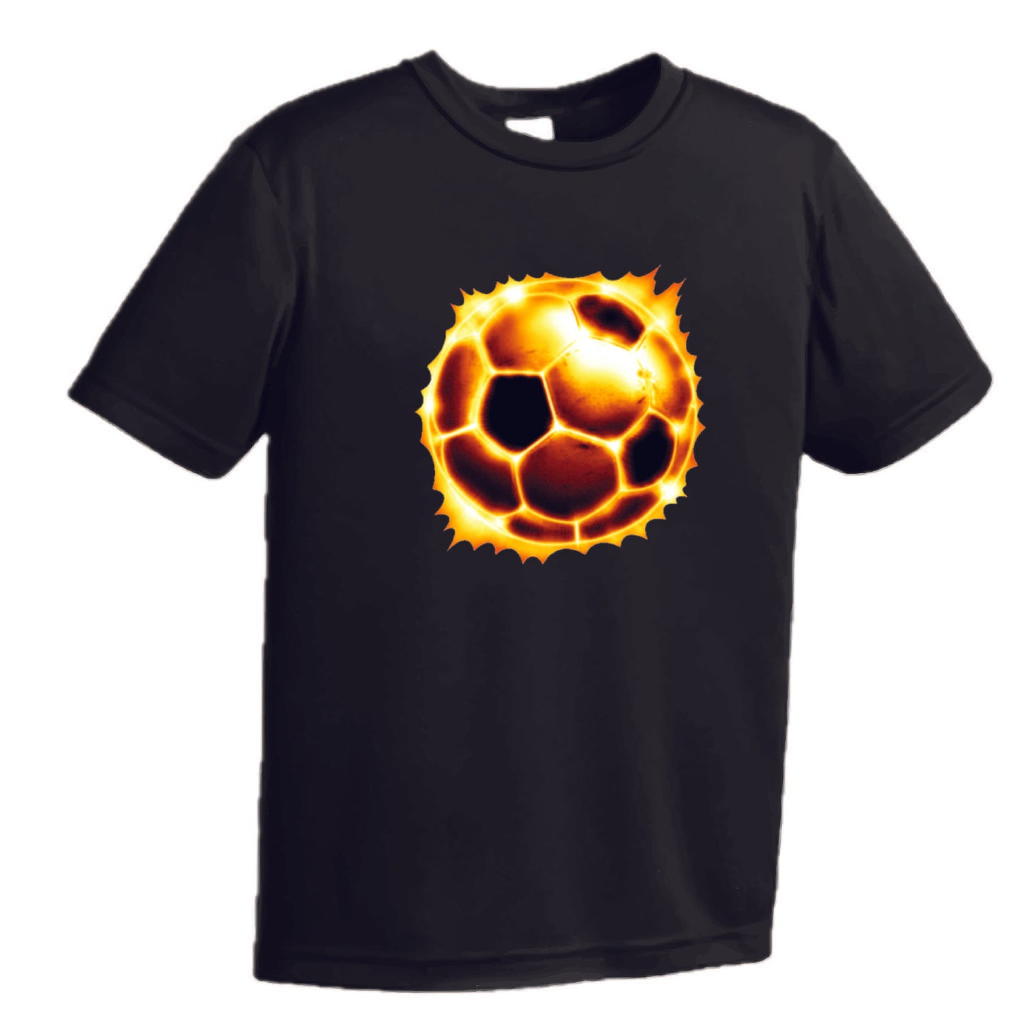 Soccer Radioactive | Youth Short Sleeve Soccer T-Shirts | 100% Polyester