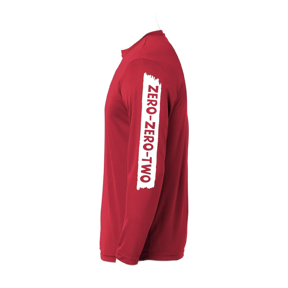 Zero Zero Two (Custom) | Men's Pickleball Long Sleeve Athletic Performance T-Shirt | 100% Polyester