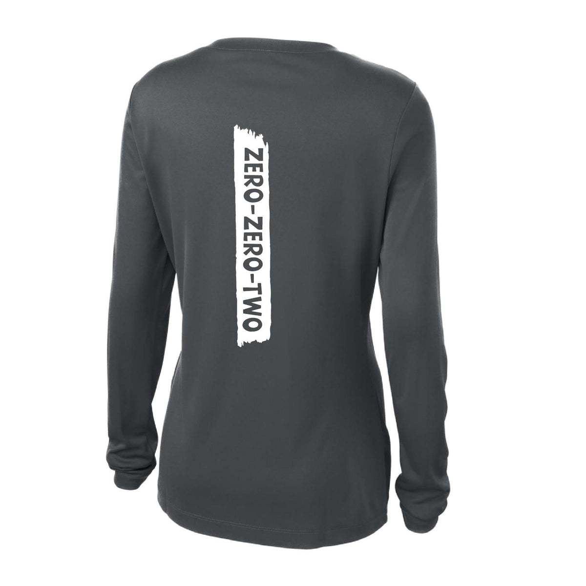 Zero Zero Two (Custom) | Women’s Pickleball Long Sleeve V-Neck Performance T-Shirt | 100% Polyester