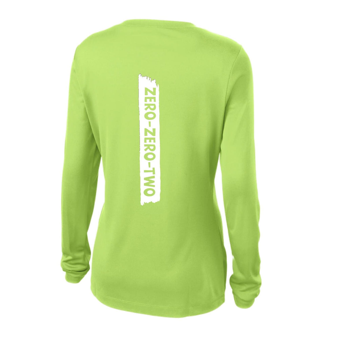 Zero Zero Two (Custom) | Women’s Pickleball Long Sleeve V-Neck Performance T-Shirt | 100% Polyester