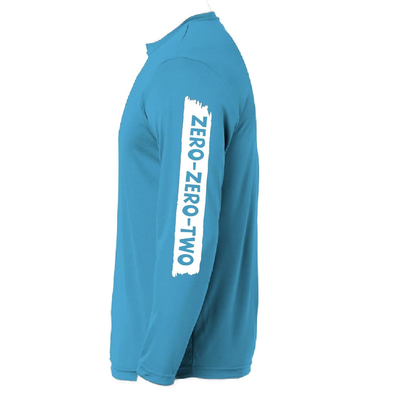 Zero Zero Two (Custom) | Youth Pickleball Long Sleeve Performance T-Shirt | 100% Polyester