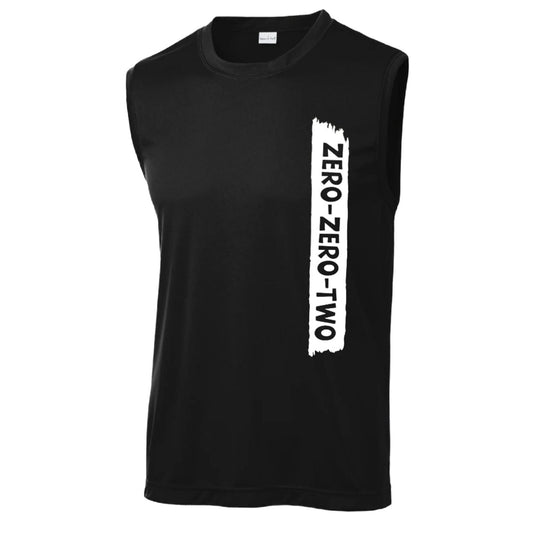 Zero Zero Two With Pickleballs (Customizable) | Men's Sleeveless Athletic Performance T-Shirt | 100% Polyester