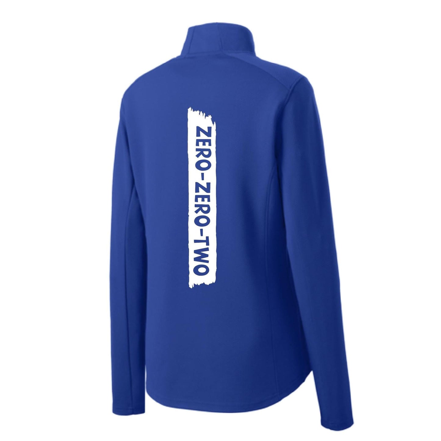 Zero Zero Two With Pickleballs (Customizable) | Women's 1/4 Zip Pullover Performance Shirt | 100% Polyester