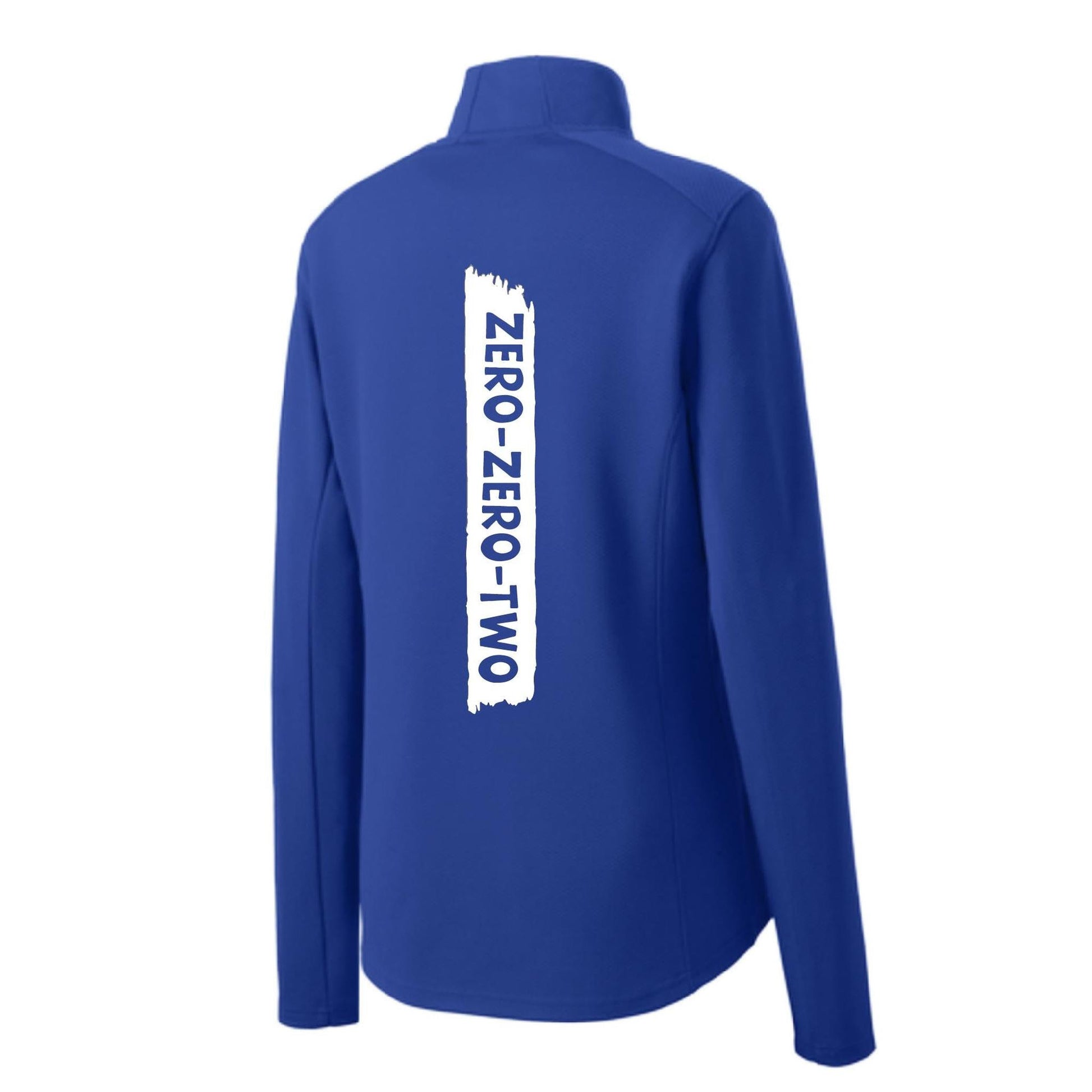 Zero Zero Two With Pickleballs (Customizable) | Women's 1/4 Zip Pullover Performance Shirt | 100% Polyester