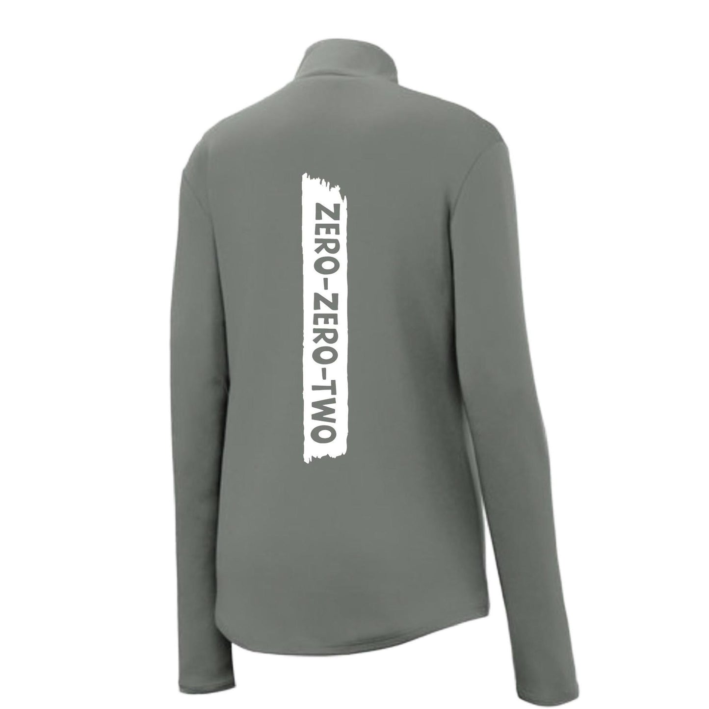 Zero Zero Two With Pickleballs (Customizable) | Women's 1/4 Zip Pullover Performance Shirt | 100% Polyester