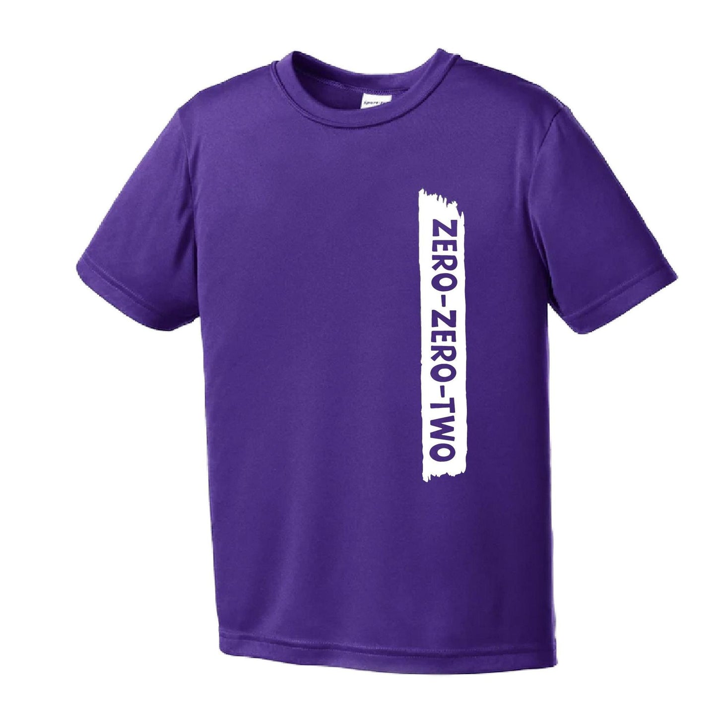 Zero Zero Two With Pickleballs (Customizable) | Youth Short Sleeve Pickleball Performance T-Shirts | 100% Polyester