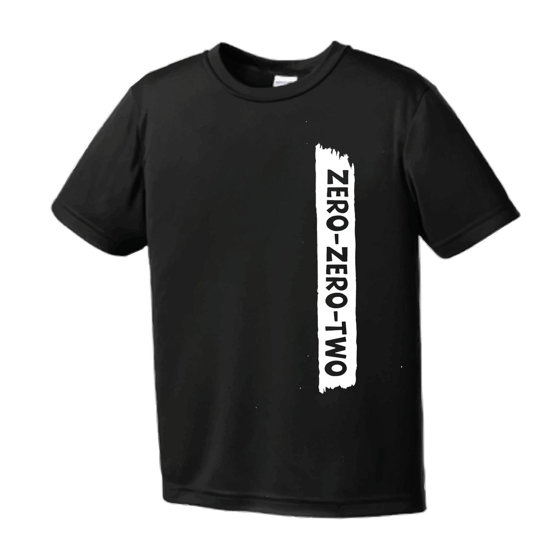 Zero Zero Two With Pickleballs (Customizable) | Youth Short Sleeve Pickleball Performance T-Shirts | 100% Polyester