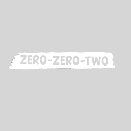 Zero Zero Two With Pickleballs | Pickleball Car Decal And Pickleball Sticker