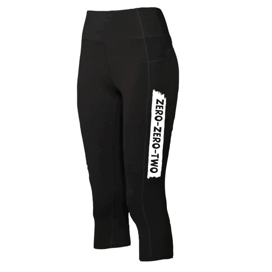 Zero Zero Two With Pickleballs | Women's Athletic Pickleball Capri