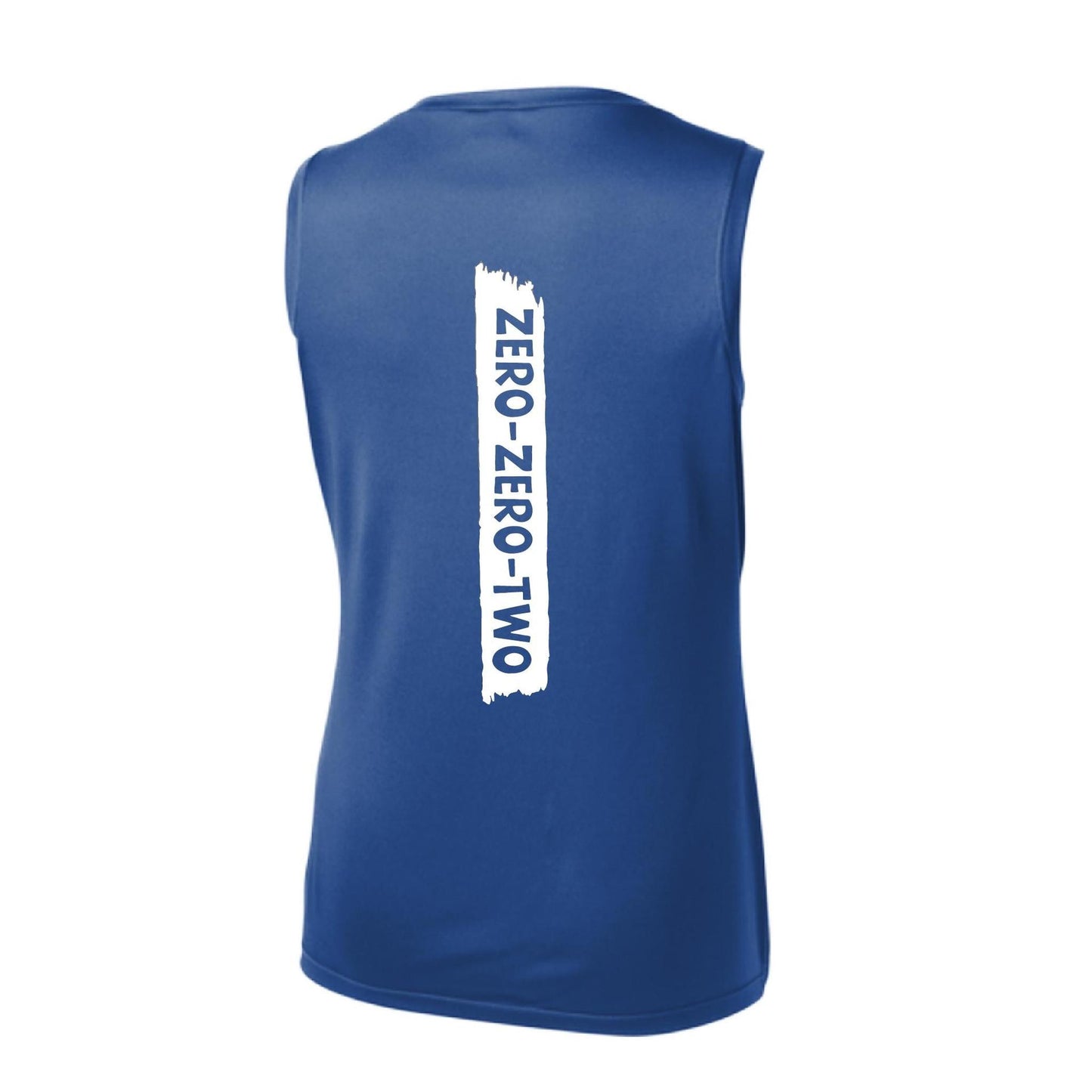 Zero Zero Two | Women’s Pickleball Sleeveless Performance T-Shirt | 100% Polyester