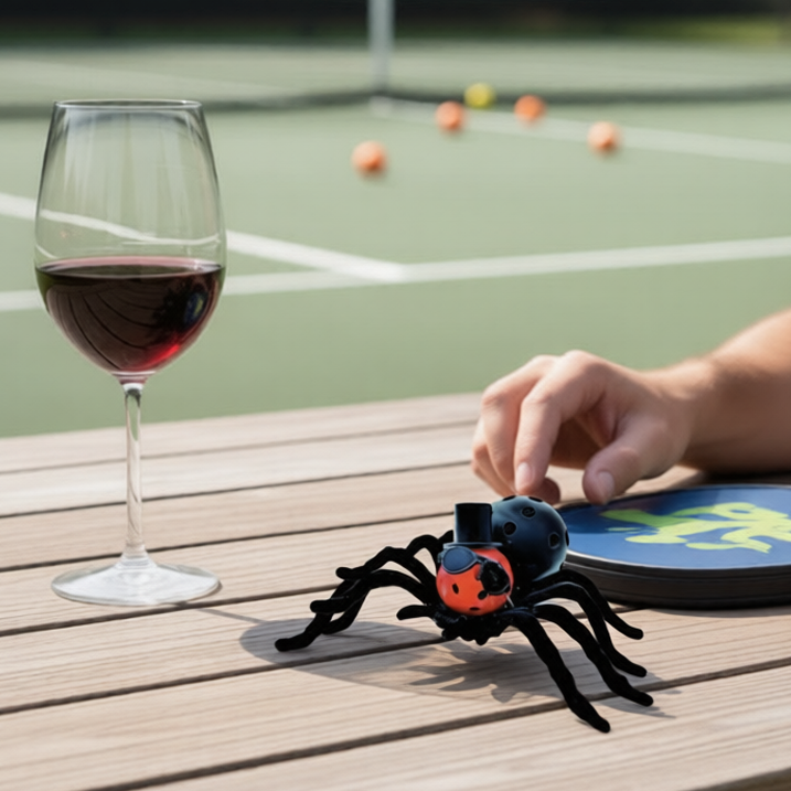 Halloween Pickleball Mini Spiders Gifts for Pickleball Players Unique Home Decorations