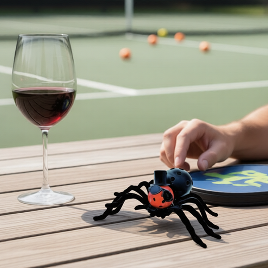 Halloween Pickleball Mini Spiders Gifts for Pickleball Players Unique Home Decorations