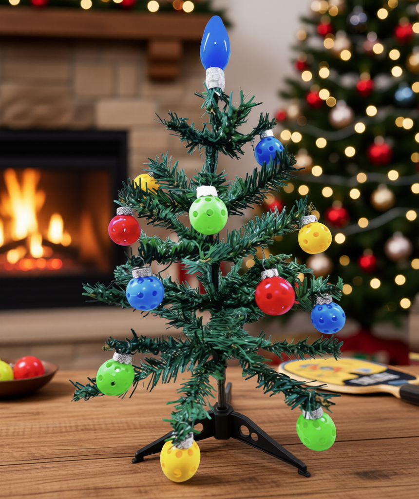 Christmas Gifts for Pickleball Players – Holiday Pickleball Gift Ideas -  Tabletop Pickleball Christmas Tree
