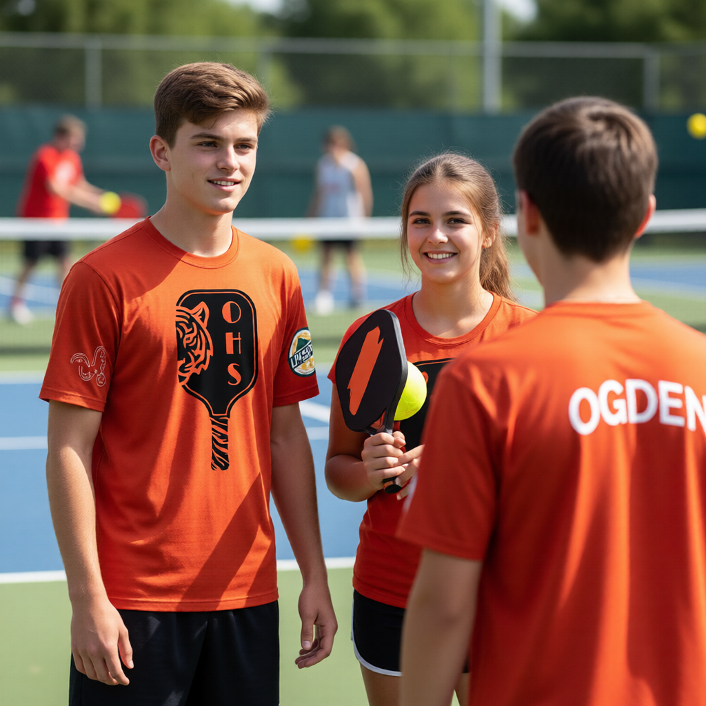 Ogden High USHPA | Youth Short Sleeve Crewneck T-Shirts | 100% Polyester