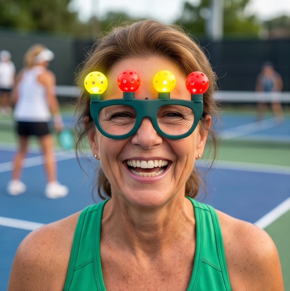 Christmas Gifts for Pickleball Players – Holiday Pickleball Gift Ideas - Novelty Flashing Light