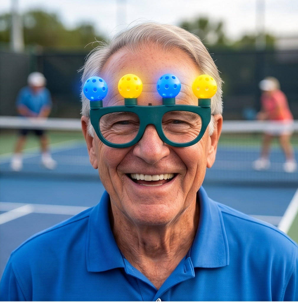 Christmas Gifts for Pickleball Players – Holiday Pickleball Gift Ideas - Novelty Flashing Light