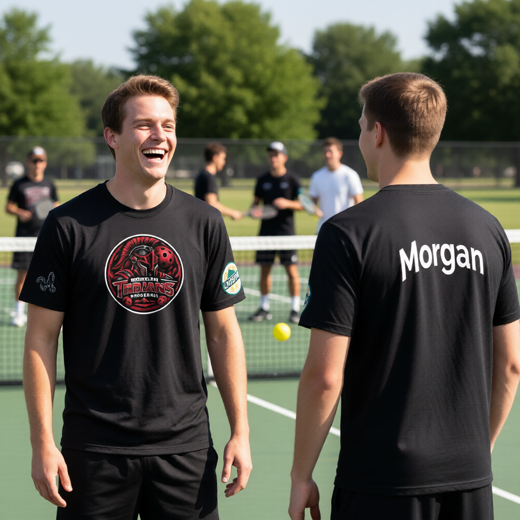 Morgan High USHPA | Men's Short Sleeve Crewneck T-Shirts | 100% Polyester