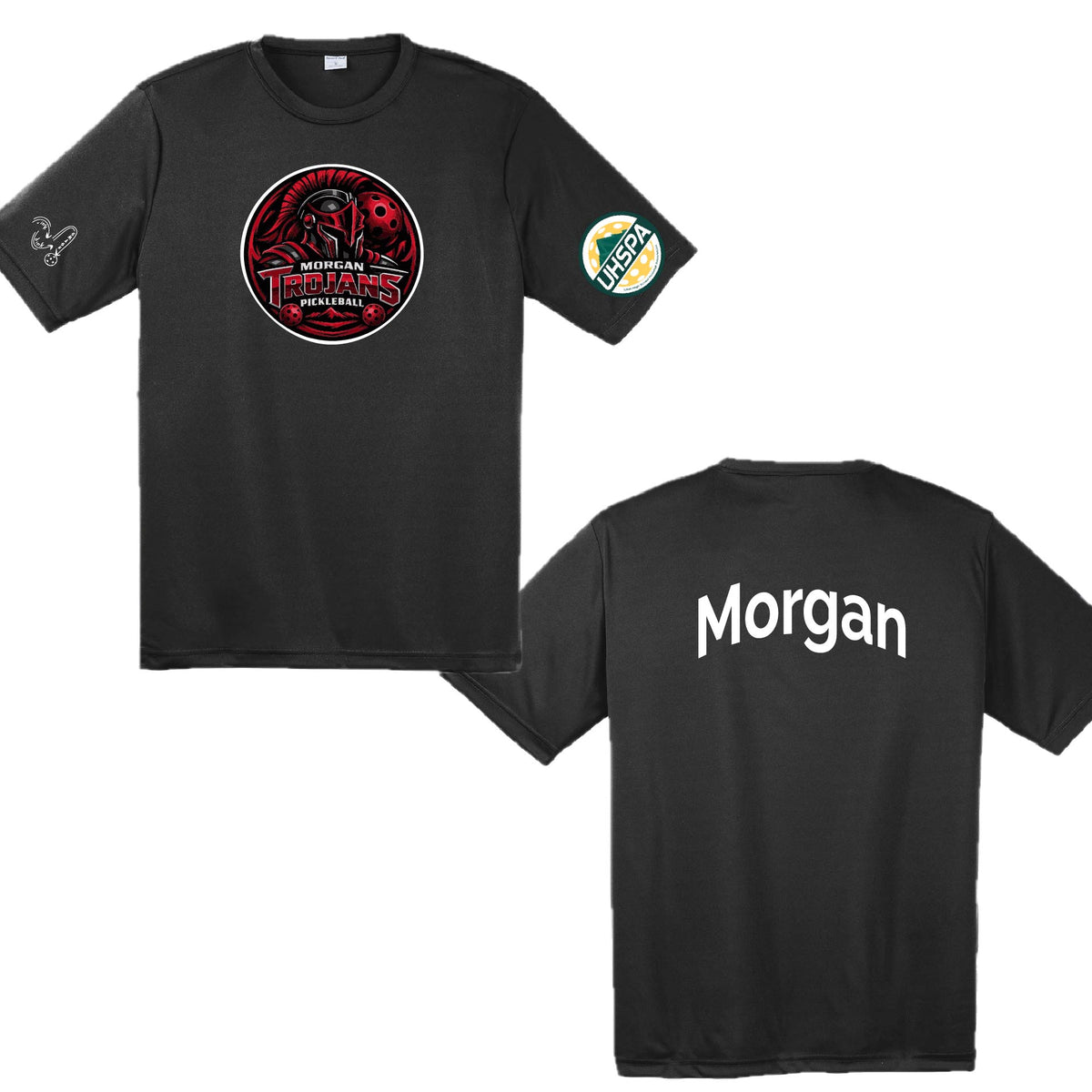 Morgan High USHPA | Men's Short Sleeve Crewneck T-Shirts | 100% Polyester