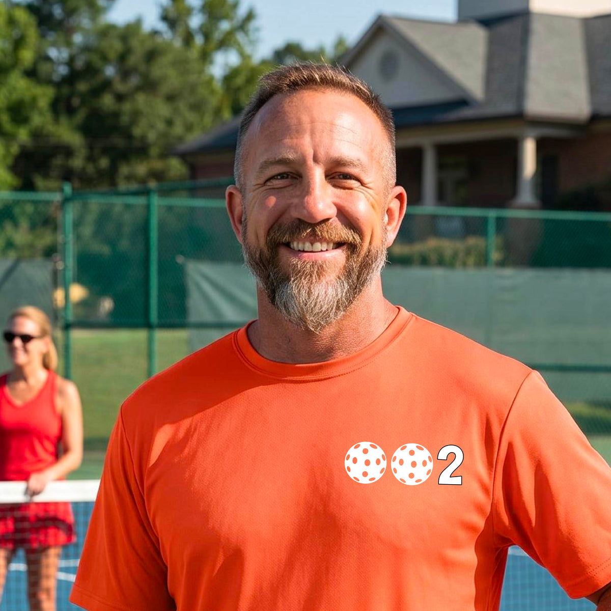 Men’s Athletic Pickleball Shirt – Lightweight Performance Top - Custom Short-Sleeve