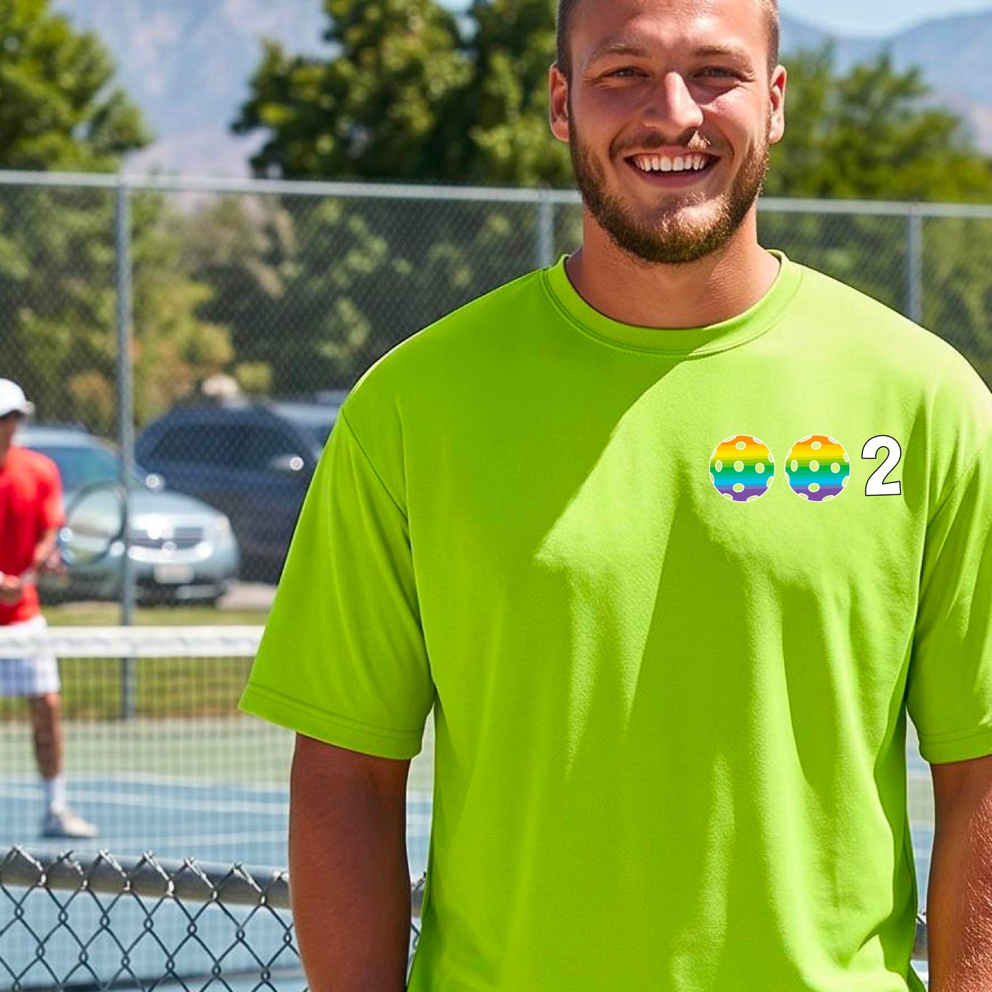 Men’s Athletic Pickleball Shirt – Lightweight Performance Top - Custom Short-Sleeve