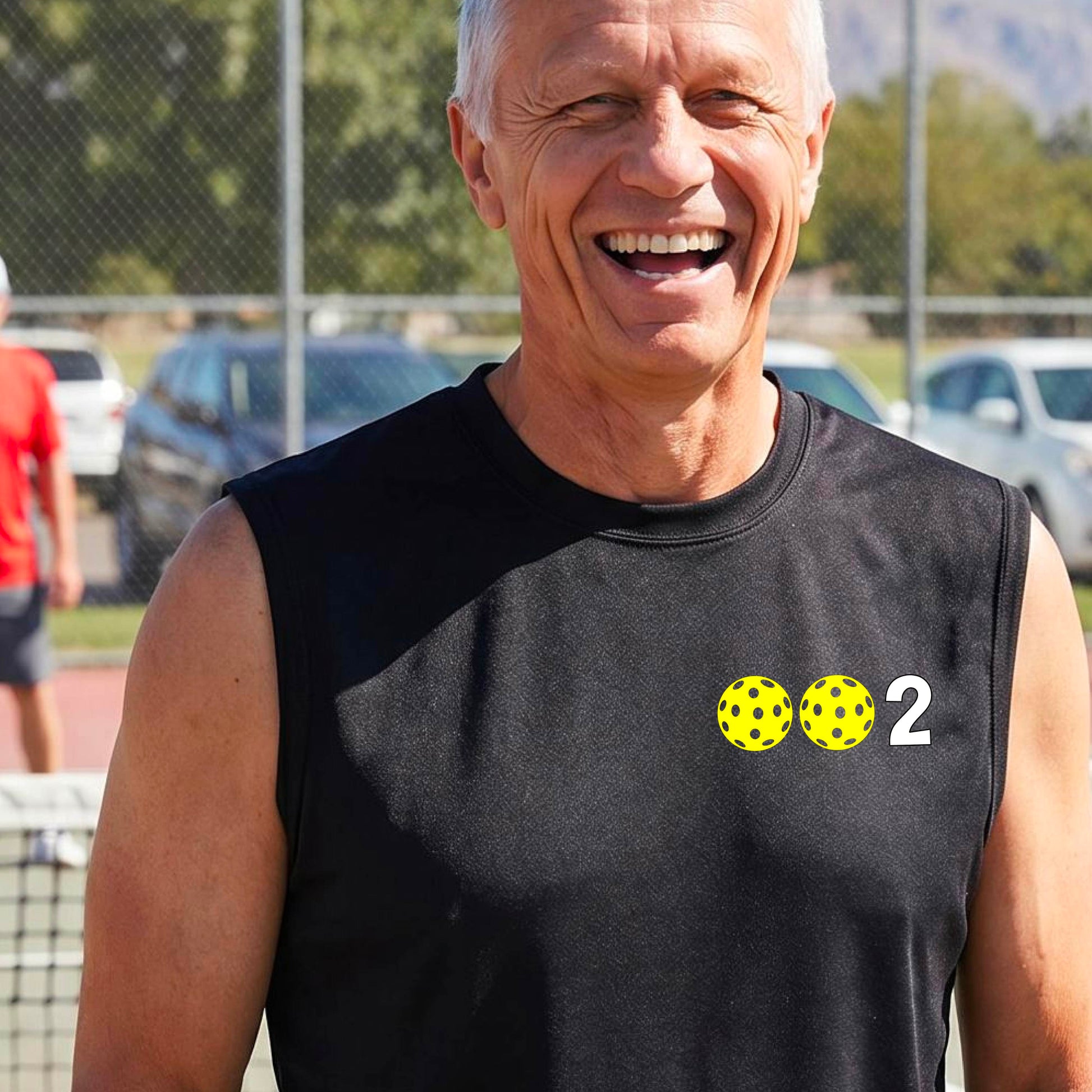Men’s Pickleball Performance Shirt – Moisture-Wicking Athletic Top - Custom Sleeveless