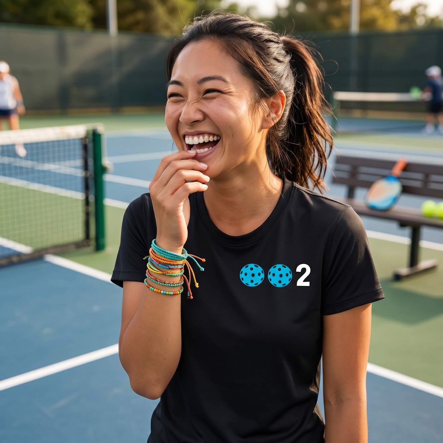 Women’s Pickleball Performance Shirt – Athletic Gift for Players - Customizable Short-Sleeve