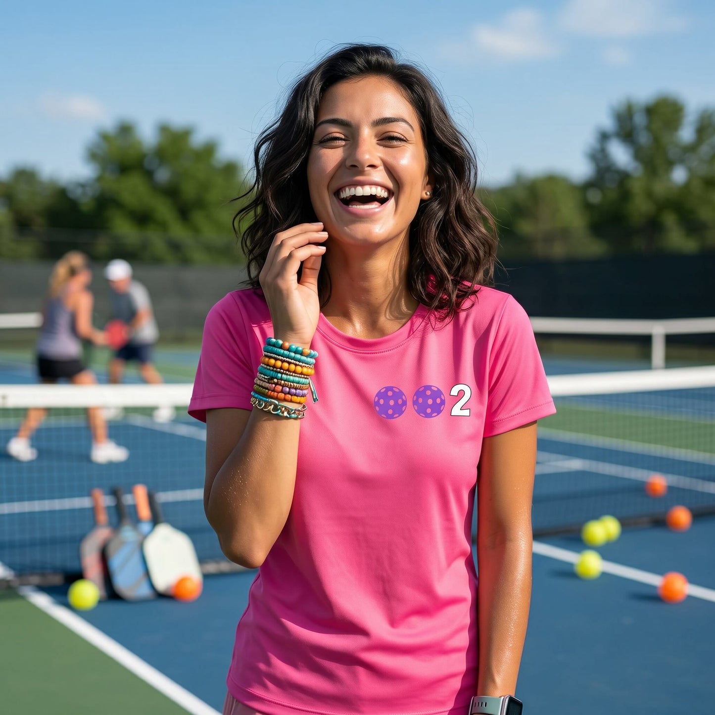 Women’s Pickleball Performance Shirt – Athletic Gift for Players - Customizable Short-Sleeve