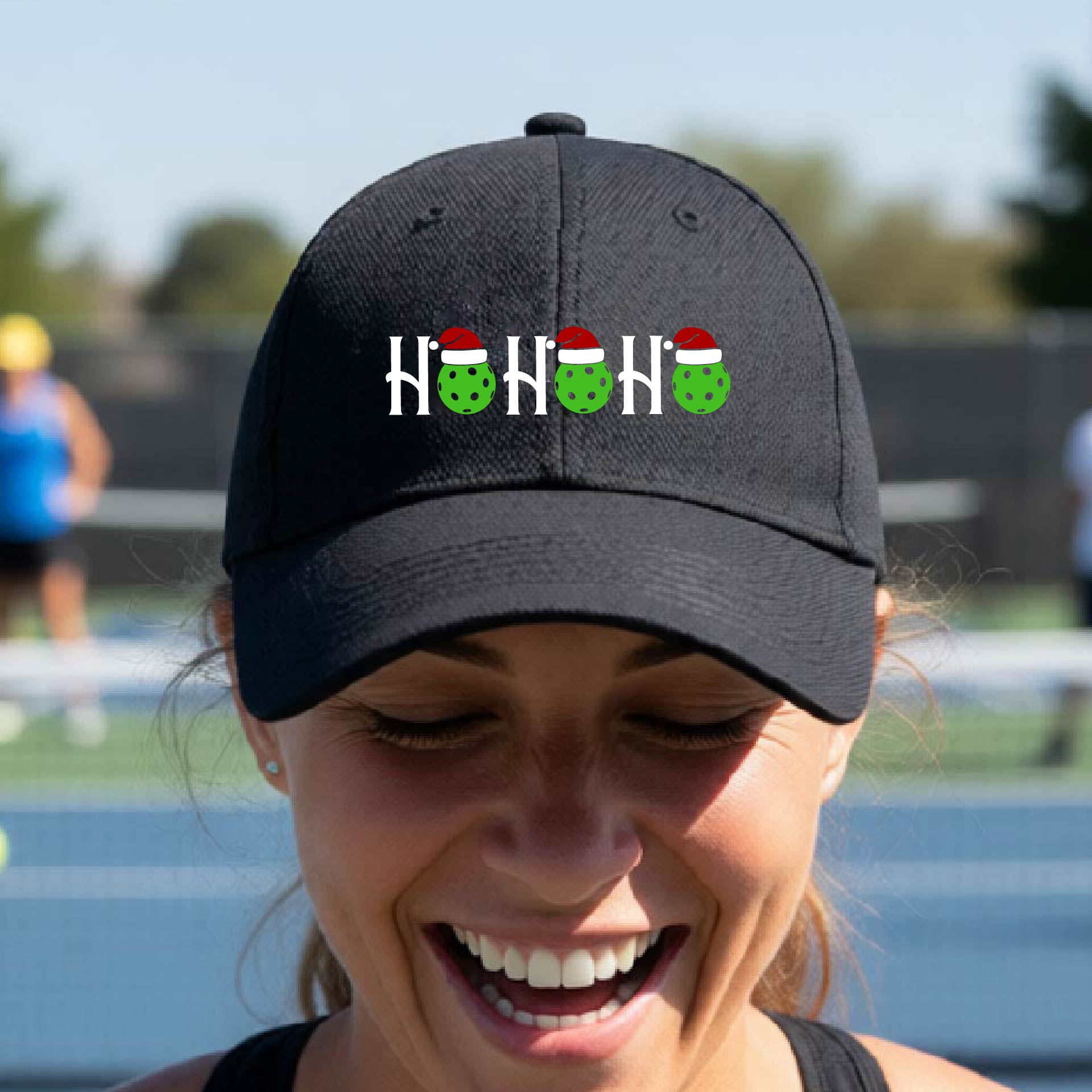 Christmas Pickleball Cap – Holiday Pickleball Hat & Festive Gift for Pickleball Players