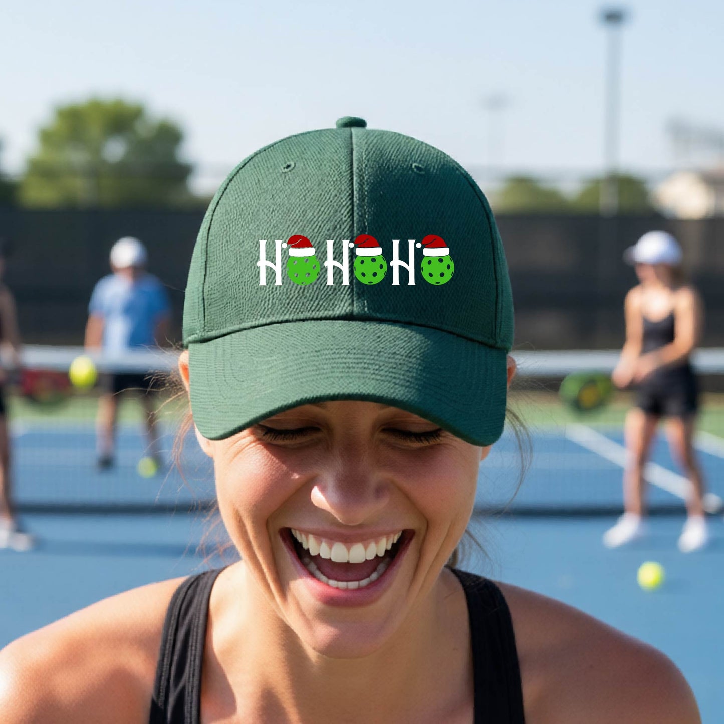 Christmas Pickleball Cap – Holiday Pickleball Hat & Festive Gift for Pickleball Players