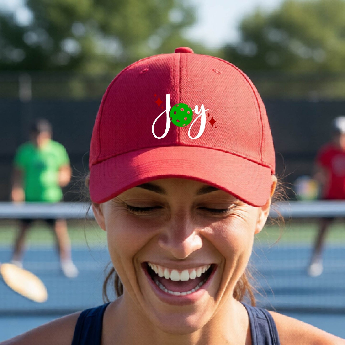 Holiday Pickleball Hat – Christmas Pickleball Cap & Festive Gift for Pickleball Lovers
