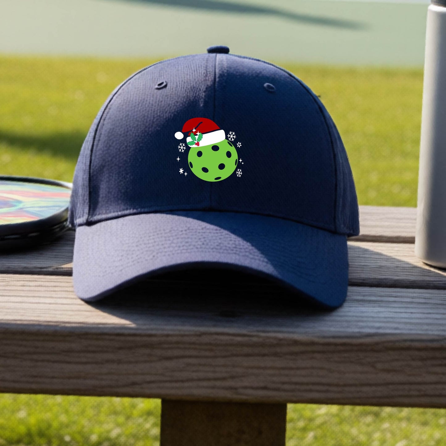 Christmas Pickleball Hat – Festive Holiday Pickleball Cap & Christmas Gift for Players