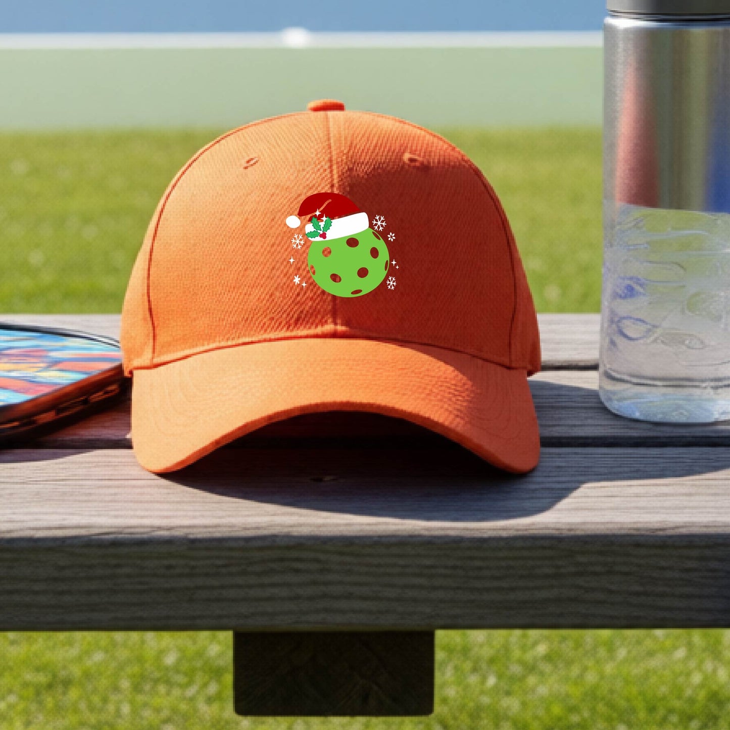 Christmas Pickleball Hat – Festive Holiday Pickleball Cap & Christmas Gift for Players