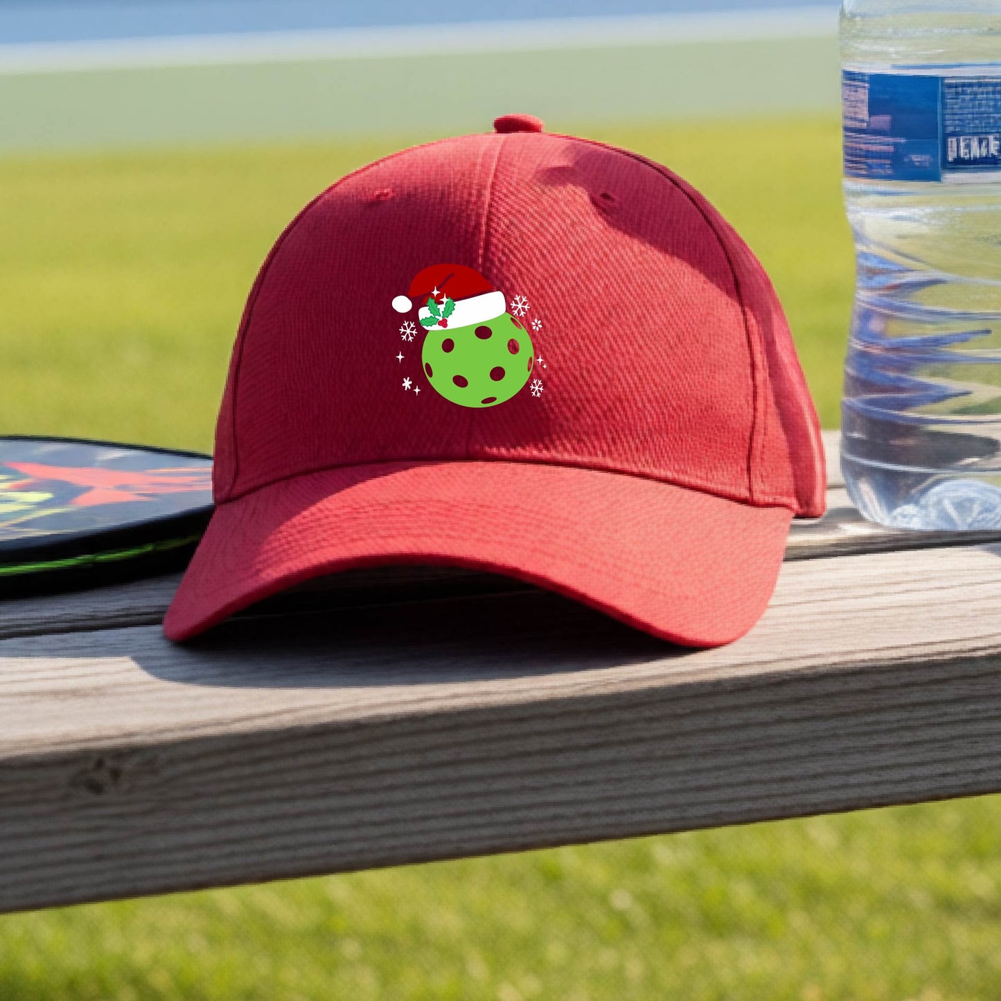 Christmas Pickleball Hat – Festive Holiday Pickleball Cap & Christmas Gift for Players