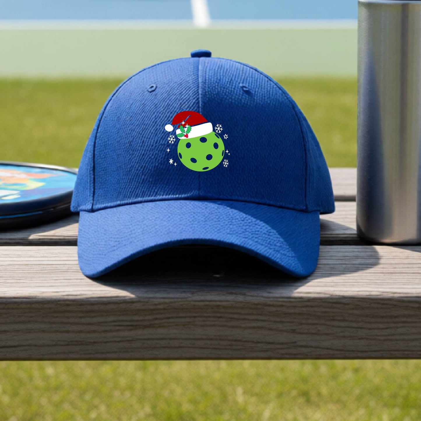 Christmas Pickleball Hat – Festive Holiday Pickleball Cap & Christmas Gift for Players