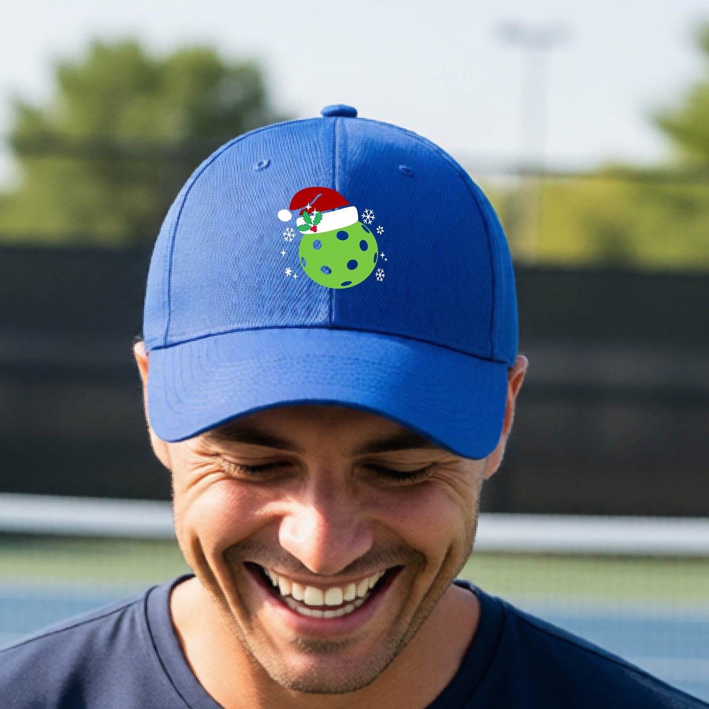 Christmas Pickleball Hat – Festive Holiday Pickleball Cap & Christmas Gift for Players