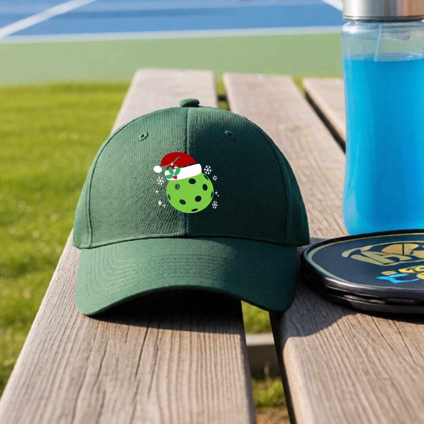 Christmas Pickleball Hat – Festive Holiday Pickleball Cap & Christmas Gift for Players
