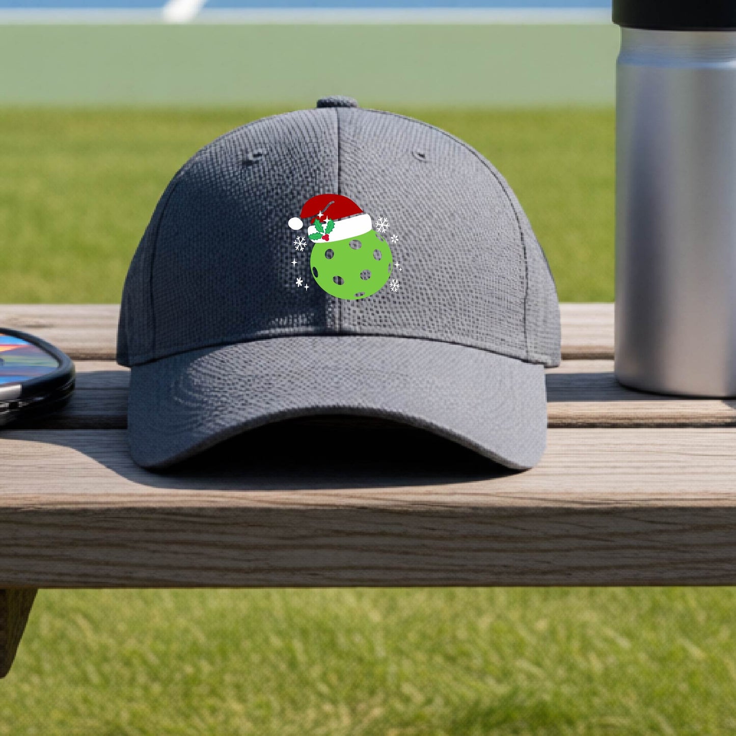 Christmas Pickleball Hat – Festive Holiday Pickleball Cap & Christmas Gift for Players